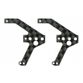 Carbon Fiber Rear X Frame set (for MH Frame series)