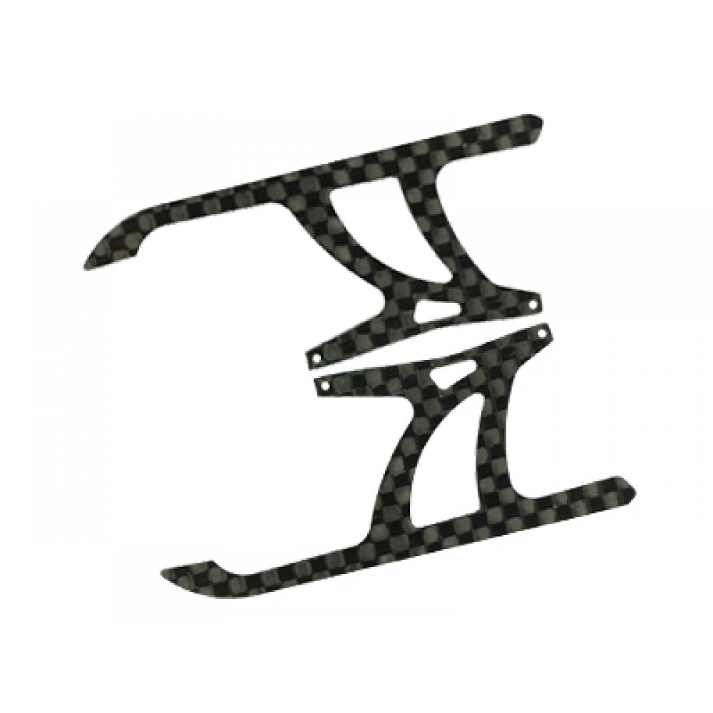 Carbon Fiber Landing Skid "A" Style (for MH Landing Gear series) Carbon Fiber Landing Skid "A" Style (for MH Landing Gear series)