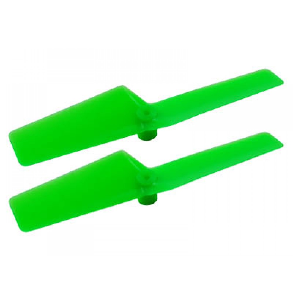 Plastic Tail Blade 42mm (GREEN) - BLADE MCPX / MCPS / mSRS / Nano CPX / CPS / S2 / S3