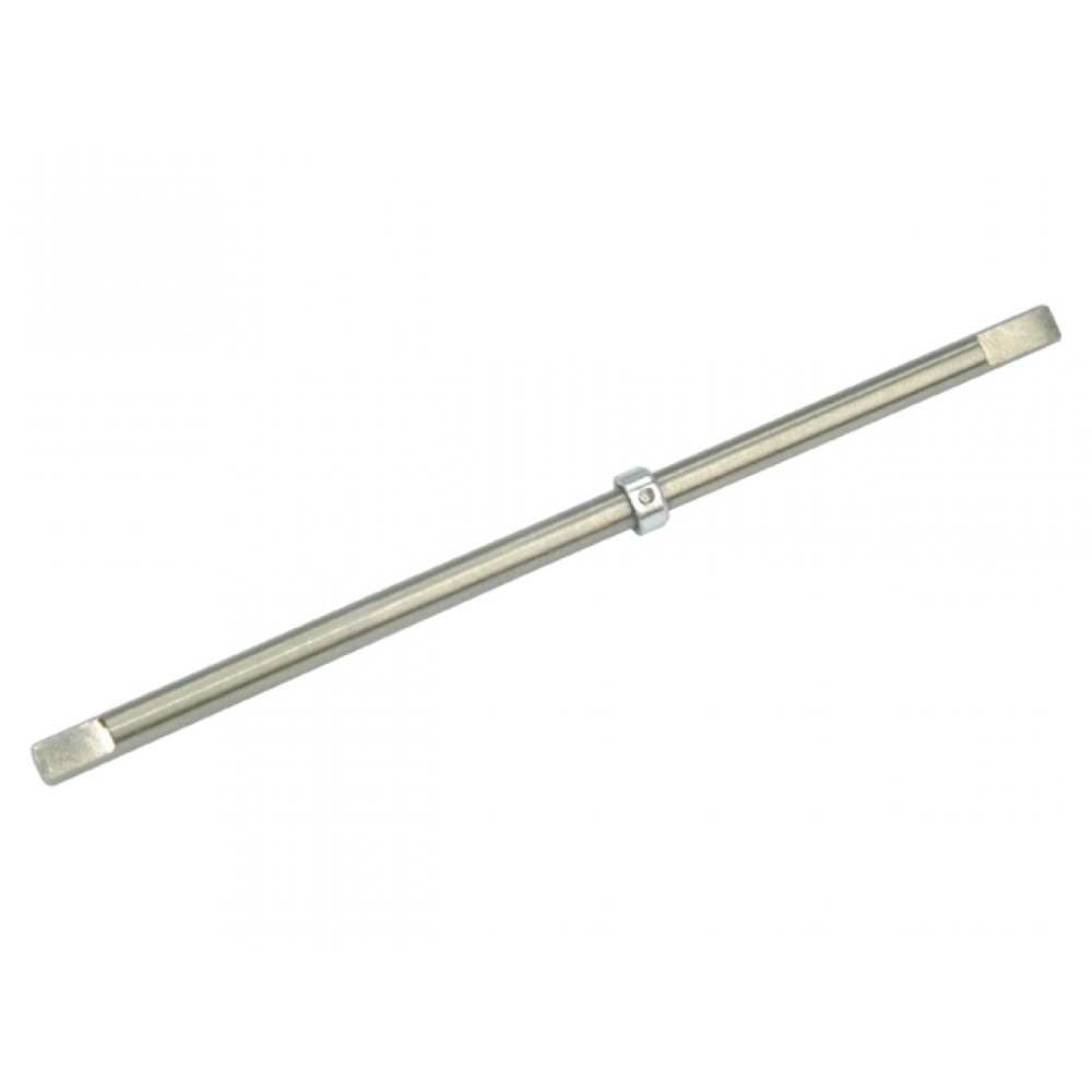 Precision CNC Titanium Main Shaft w/ Collar set - BLADE NANO CPX / CPS / S2 / S3