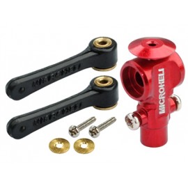 DFC Main Rotor Hub w/ Link set (RED) (for MH Main Rotor series)