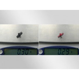 Aluminum Main Rotor Hub (RED) - BLADE NANO CPX / CPS / S2 / S3