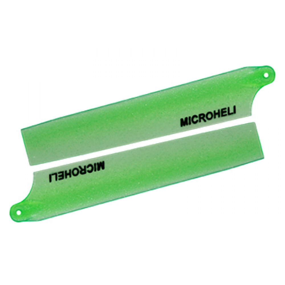 Reflective Plastic Main Blade 85mm (GREEN) - BLADE NANO CPX / CPS / S2 / S3