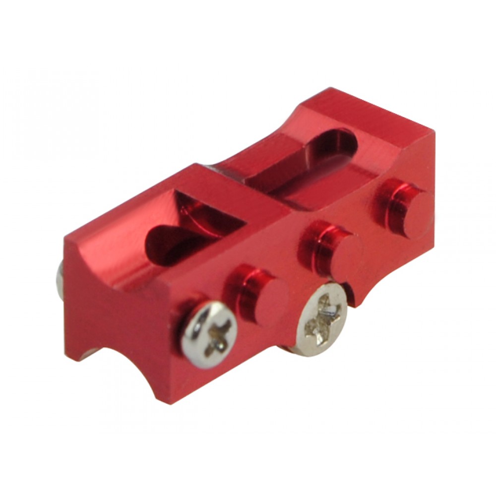 Aluminum 2mm Tail Boom Mount (RED) (for MH-NCPX005X series)