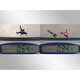 Aluminum Swashplate w/ Anti-Rotation Guide (RED) - BLADE NANO CPX / CPS / S2 / S3