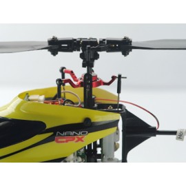 Precision CNC Aluminum Swashplate (RED) - BLADE NANO CPX / CPS / S2 / S3