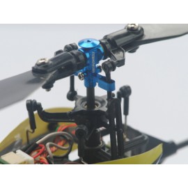 Aluminum Main Rotor Hub w/ Button (BLUE) - BLADE NANO CPX / CPS / S2 / S3