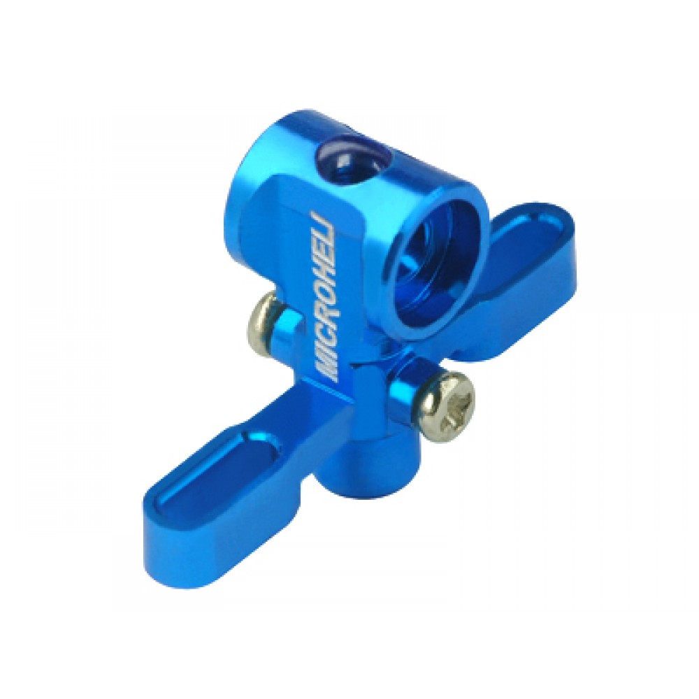 Aluminum Main Rotor Hub (BLUE) - BLADE NANO CPX / CPS / S2 / S3