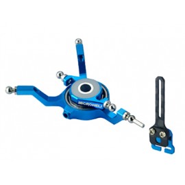 Aluminum Swashplate w/ Anti-Rotation Guide (BLUE) - BLADE NANO CPX / CPS / S2 / S3