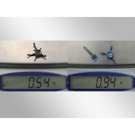 Aluminum Swashplate w/ Anti-Rotation Guide (BLUE) - BLADE NANO CPX / CPS / S2 / S3