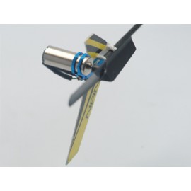 Aluminum Tail Motor Mount (BLUE) - BLADE mSR S / Nano CPX / CPS / S2 / S3