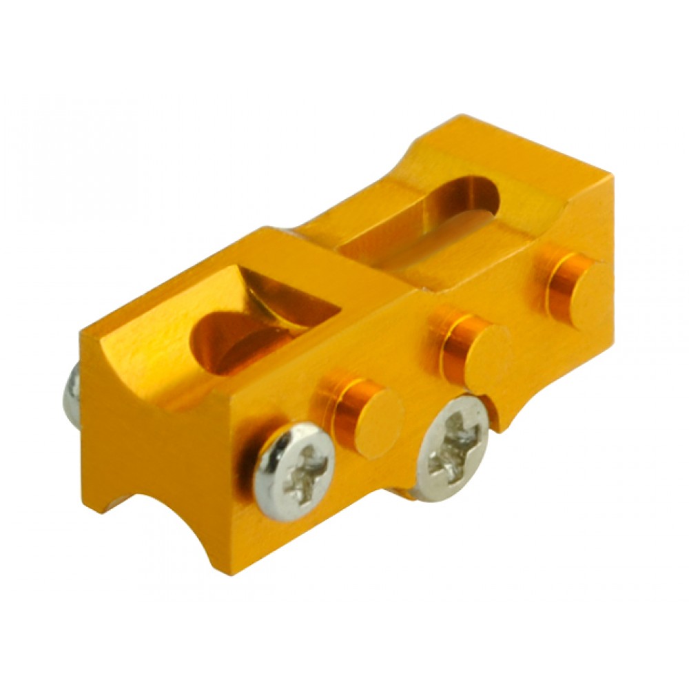 Aluminum 2mm Tail Boom Mount (GOLD) (for MH-NCPX005X series)