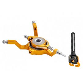 Aluminum Swashplate w/ Anti-Rotation Guide (GOLD) - BLADE NANO CPX / CPS / S2 / S3