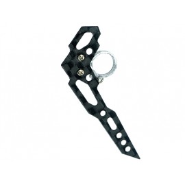 Aluminum Tail Motor Mount w/ Vertical Fin set - SUPER FP