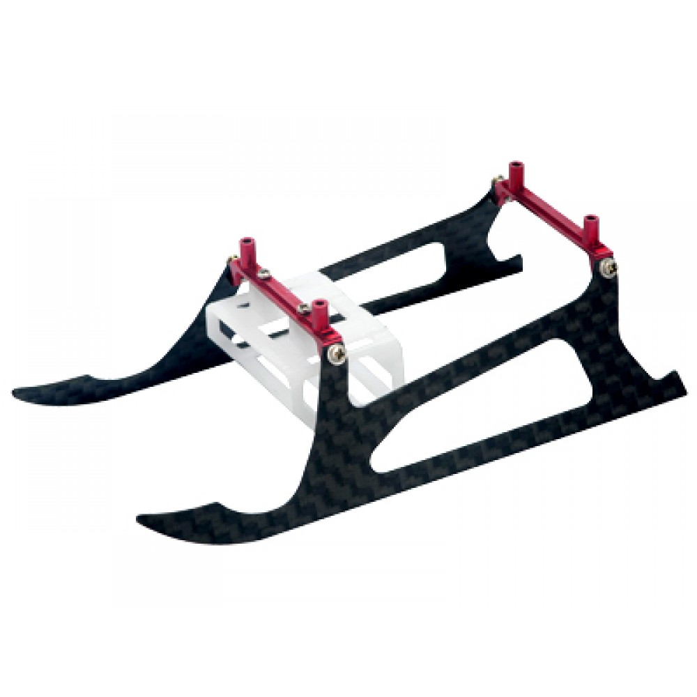 Carbon Fiber Landing Gear set (RED) - SUPER FP
