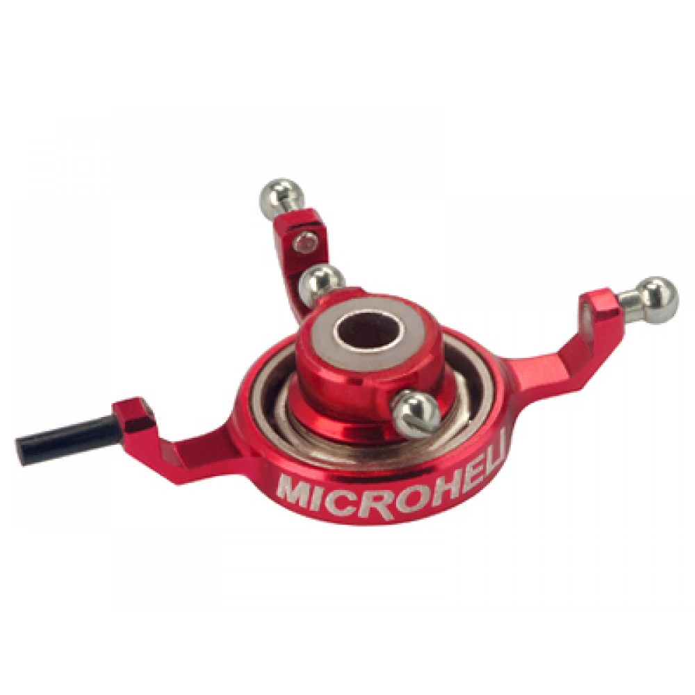 Precision CNC Aluminum Swashplate (RED) - SUPER FP