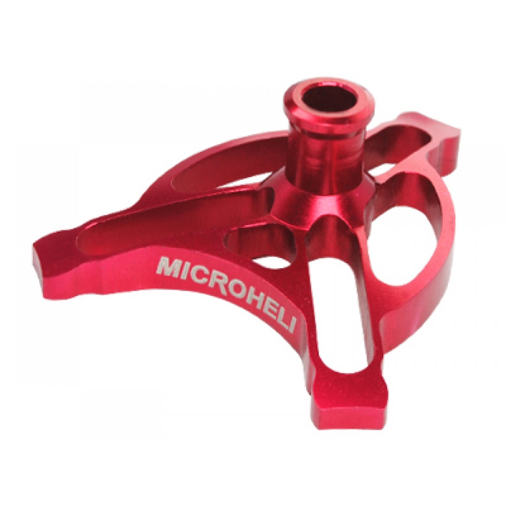 CNC Aluminum Swashplate Leveler (RED) - BLADE 130X