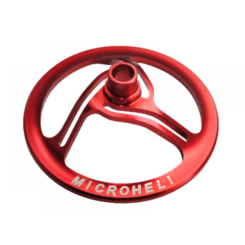 CNC Aluminum Swashplate Leveler (RED) - T-REX 150 DFC