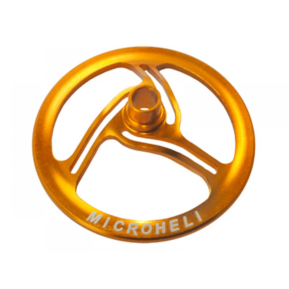 CNC Aluminum Swashplate Leveler (GOLD) - T-REX 150 DFC