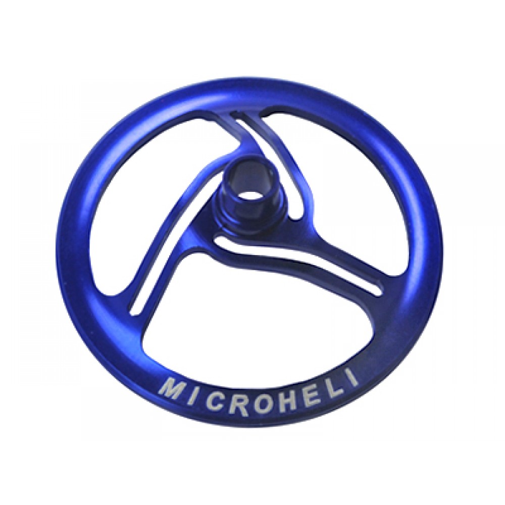 CNC Aluminum Swashplate Leveler (BLUE/PURPLE) - T-REX 150 DFC