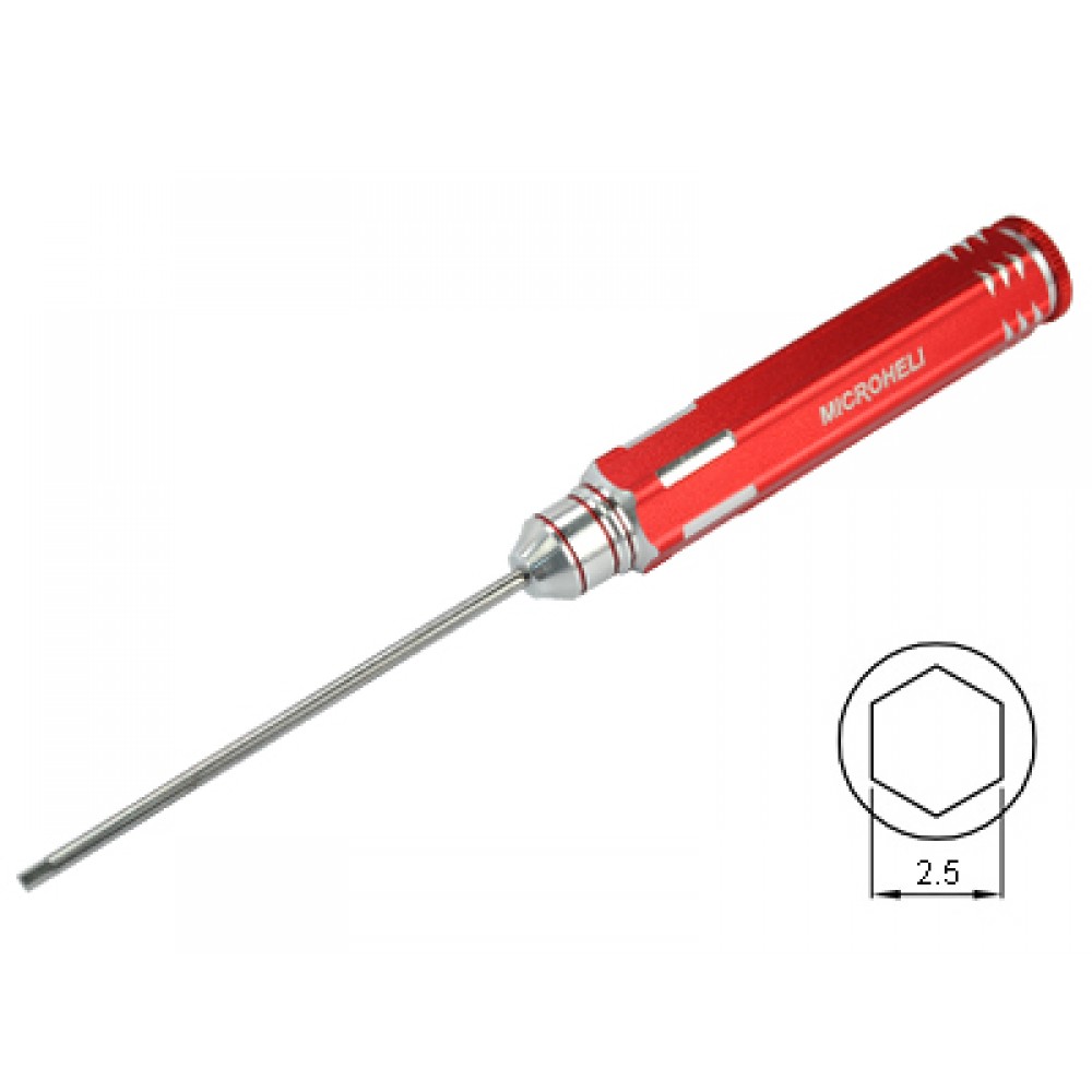 HSS Hex Screw Driver Tip 2.5mm