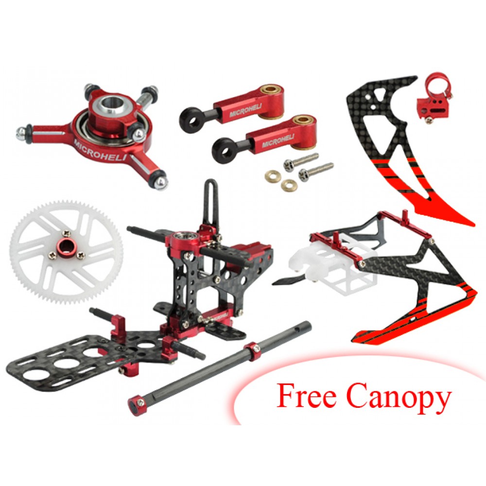 CNC Performance package (RED) - T-REX 150 DFC