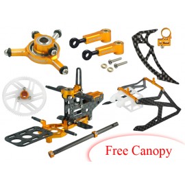 CNC Performance X Frame package (GOLD) - T-REX 150 DFC