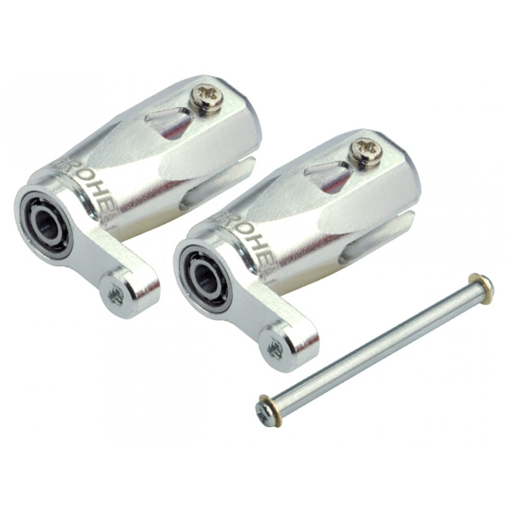 AL Main Blade Grip w/ Steel Shaft - T-REX 150 DFC/150 X