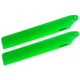 Plastic Main Blade 125mm (GREEN) - T-REX 150 DFC/150 X