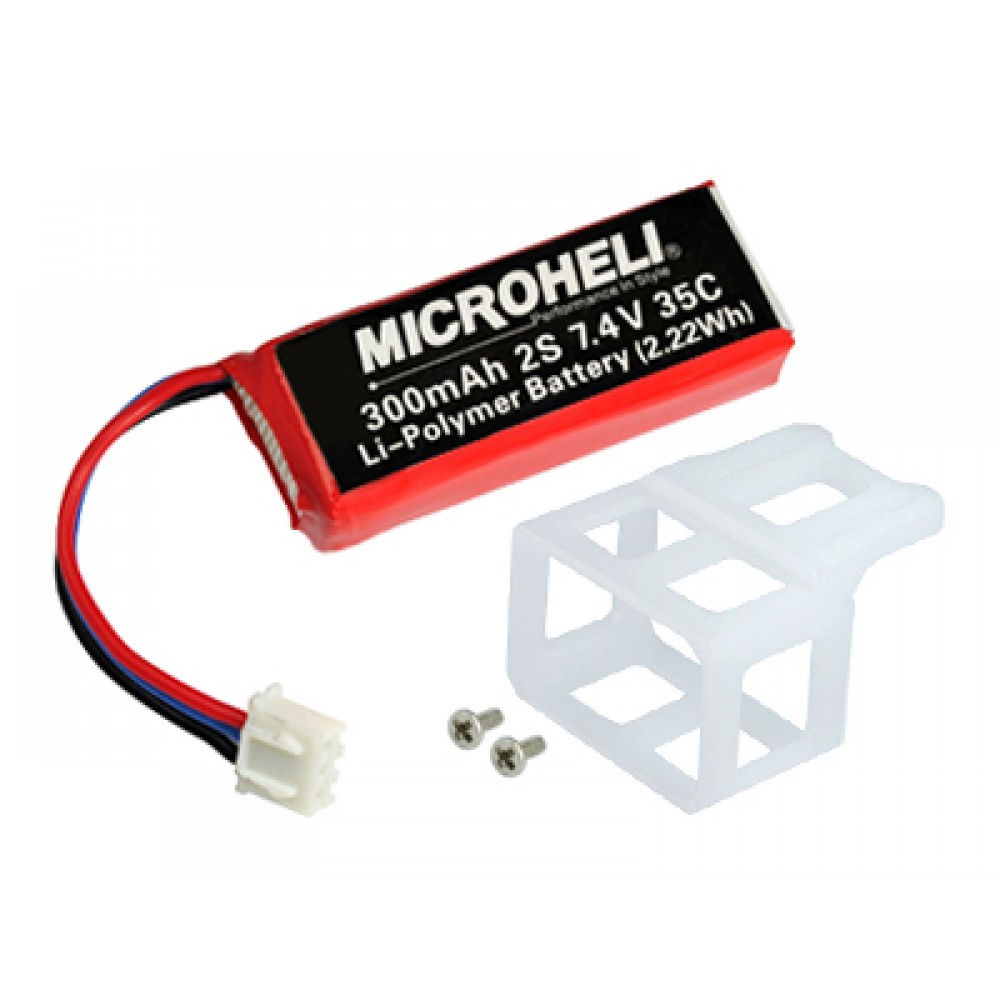 Li-Po Battery w/ Delrin Mount (for MH Landing Gear T-rex 150)