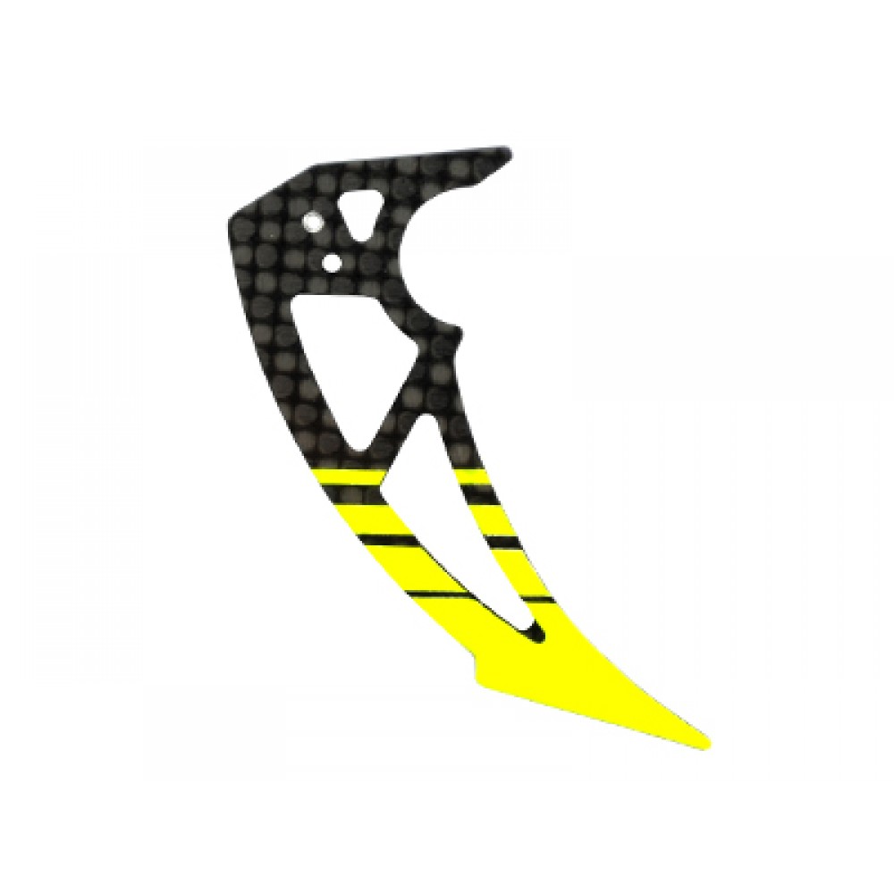 Carbon Fiber Vertical Fin (YELLOW) (for MH-TX15025S/125S)