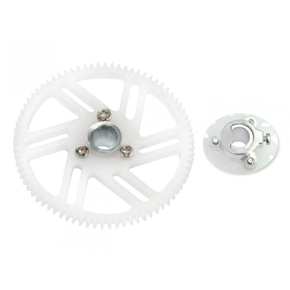 CNC Delrin Main Gear w/ Hub set - T-REX 150 DFC/150 X