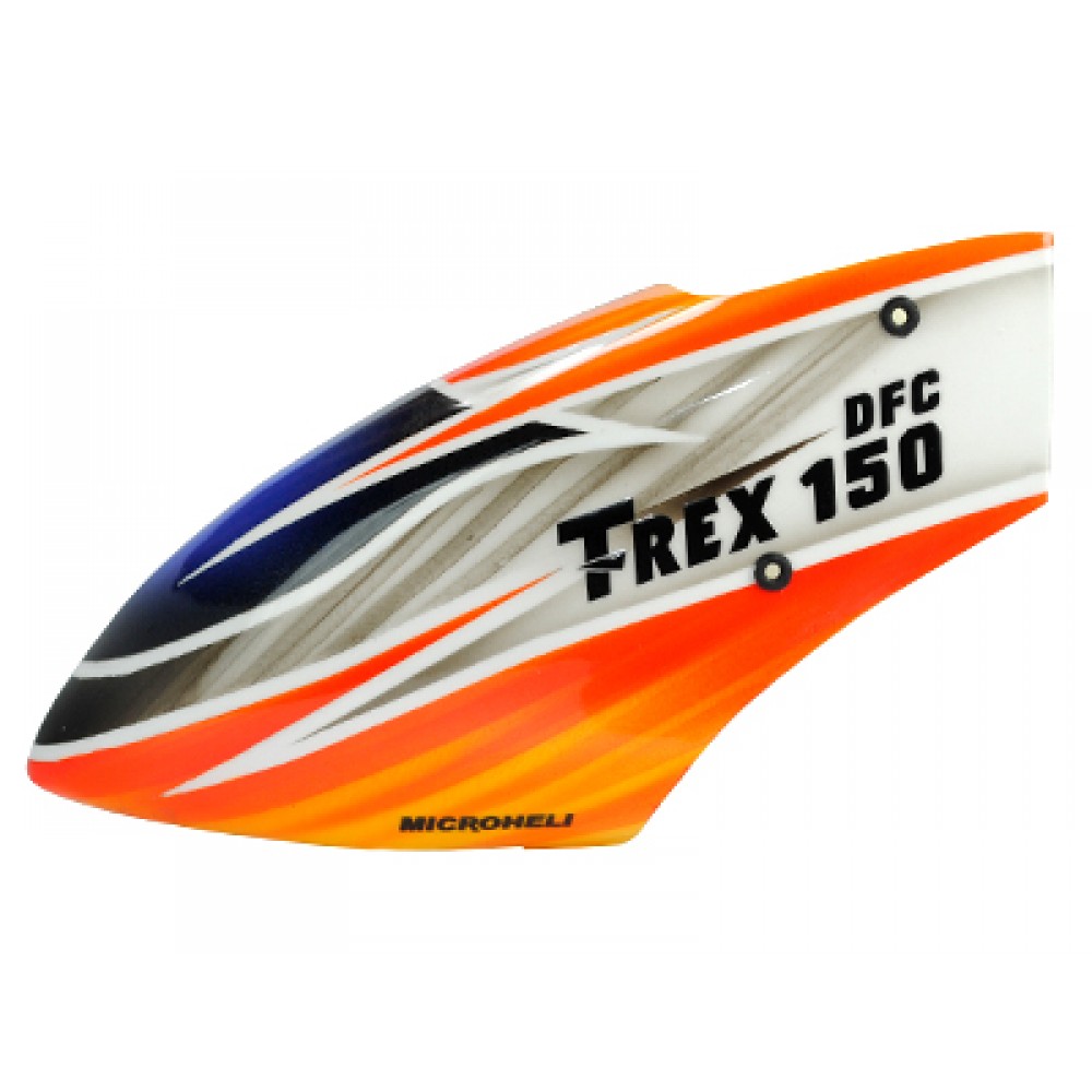 Airbrush Fiberglass X-Pro Canopy - T-REX 150 DFC