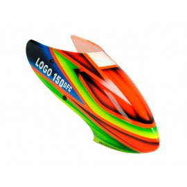 Airbrush Fiberglass Evil Eyes LOGO Canopy - T-REX 150 DFC