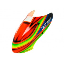 Airbrush Fiberglass Evil Eyes LOGO Canopy - T-REX 150 DFC