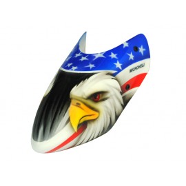 Airbrush Fiberglass Eagle Head Canopy - T-REX 150 DFC