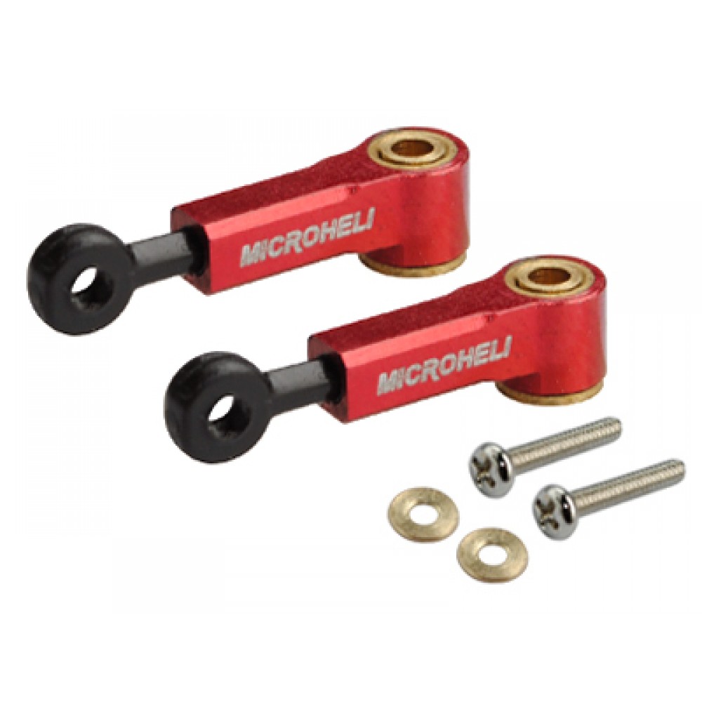 Aluminum Main Blade Grip Arm (RED) - T-REX 150 DFC/150 X