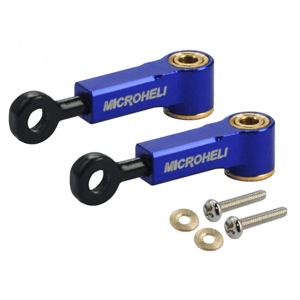 Aluminum Main Blade Grip Arm (BLUE/PURPLE) - T-REX 150 DFC/150 X