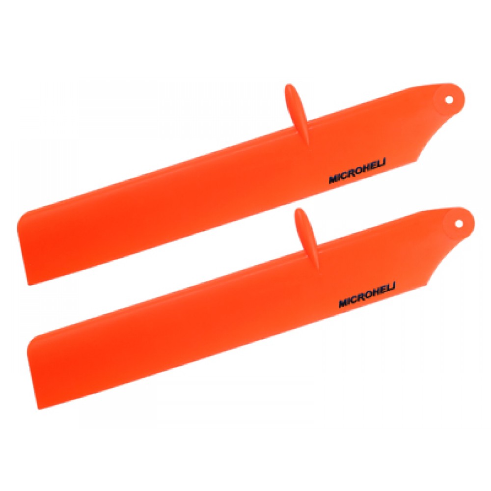 Bullet Plastic Main Blade 125mm (ORANGE) - T-REX 150 DFC