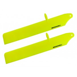 Bullet Plastic Main Blade 125mm (YELLOW) - T-REX 150 DFC