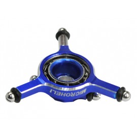 Precision CNC Aluminum Swashplate (BLUE/PURPLE) - T-REX 150 DFC