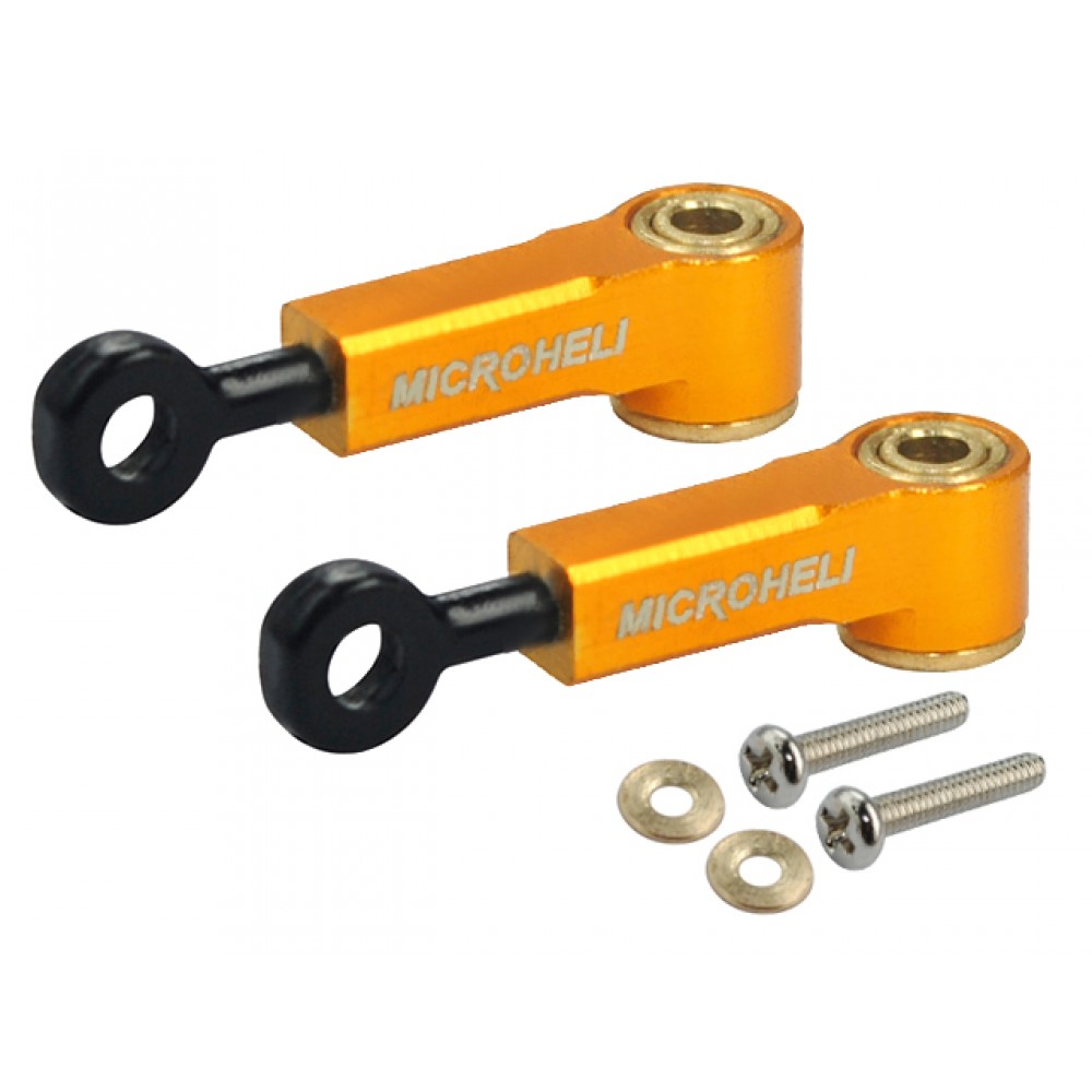 Aluminum Main Blade Grip Arm (GOLD) - T-REX 150 DFC/150 X