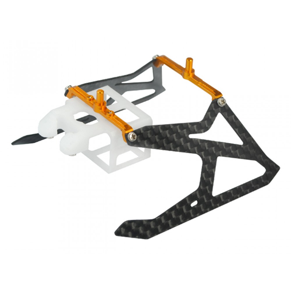 AL/Carbon Fiber Landing Gear set (GOLD) - T-REX 150 DFC/150 X