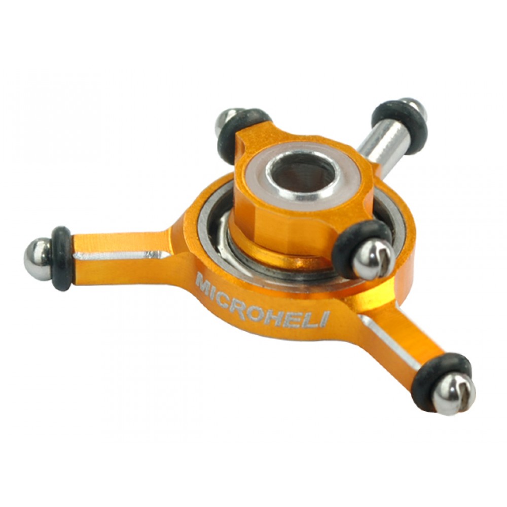 Precision CNC Aluminum Swashplate (GOLD) - T-REX 150 DFC