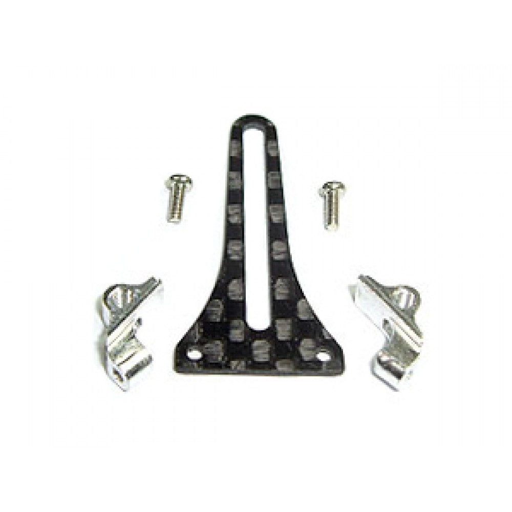Aluminum/Carbon Fiber Anti-Rotation Guide set - T-REX 250/SE