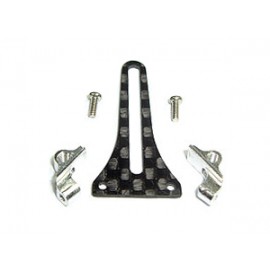 Aluminum/Carbon Fiber Anti-Rotation Guide set - T-REX 250/SE