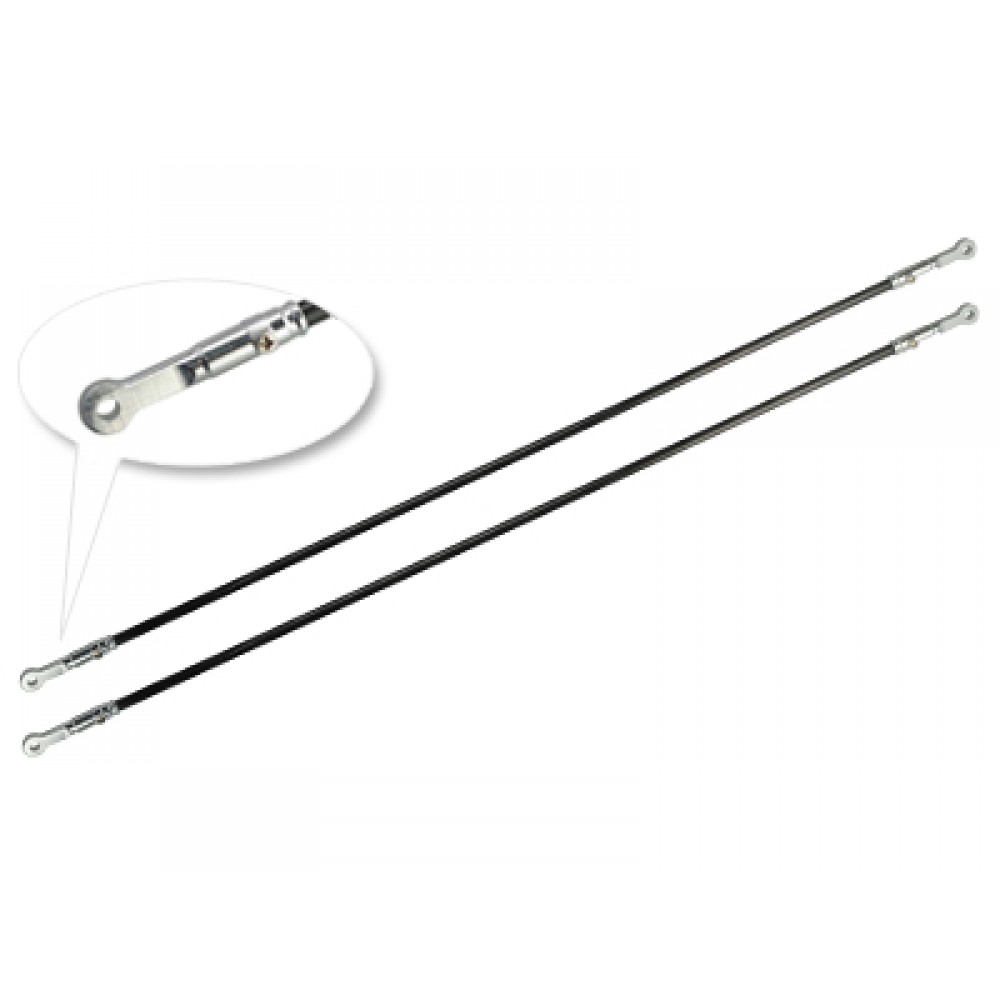 Aluminum/Carbon Tail Boom Support set - T-REX 450L