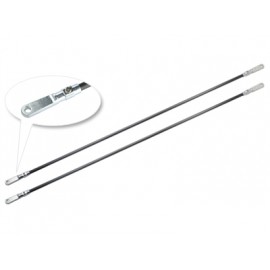 Aluminum/Carbon Tail Boom Support set - T-REX 450 PLUS