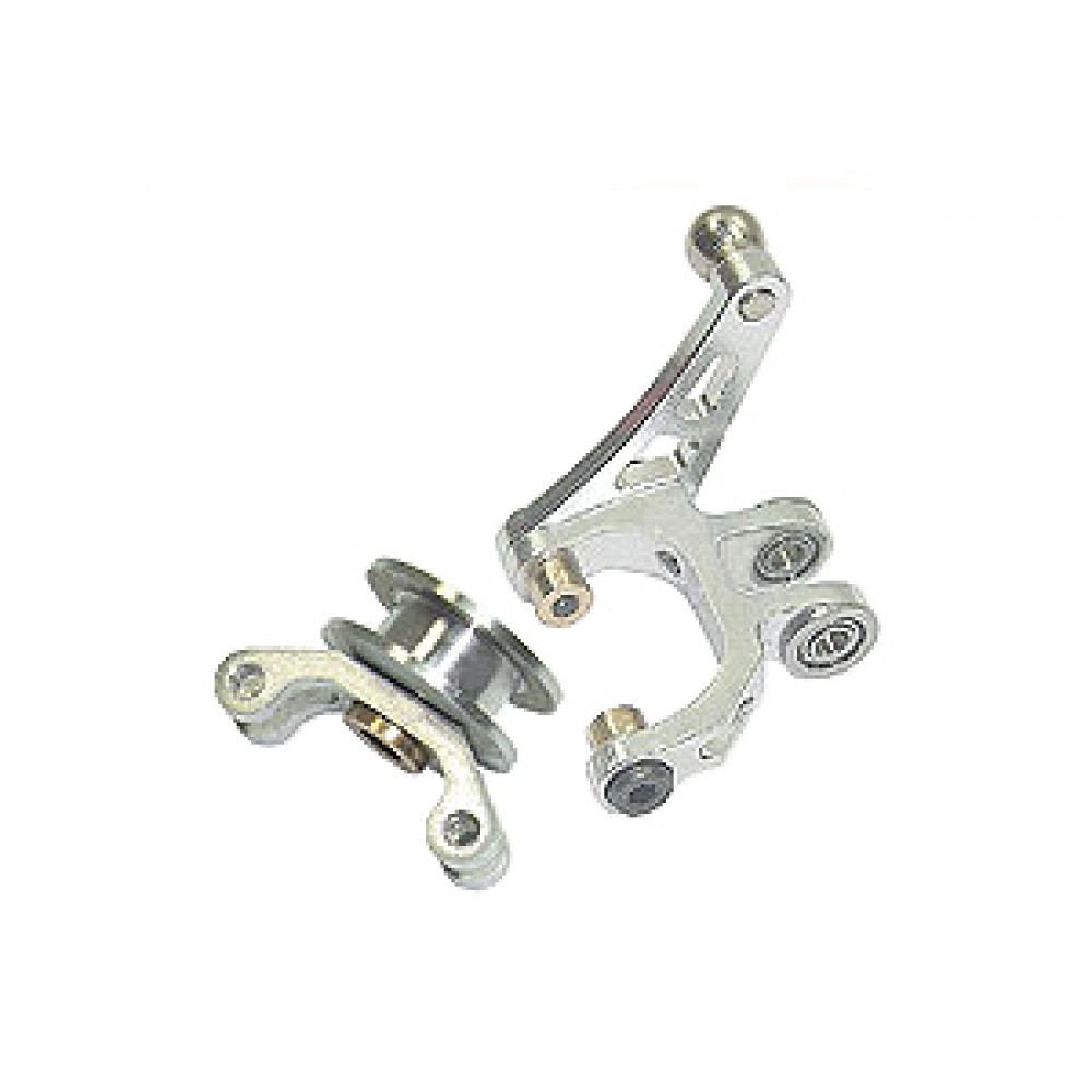 Aluminum Dual Arm Bell Crank/Tail Pitch Slider SE- T-REX 450 PRO