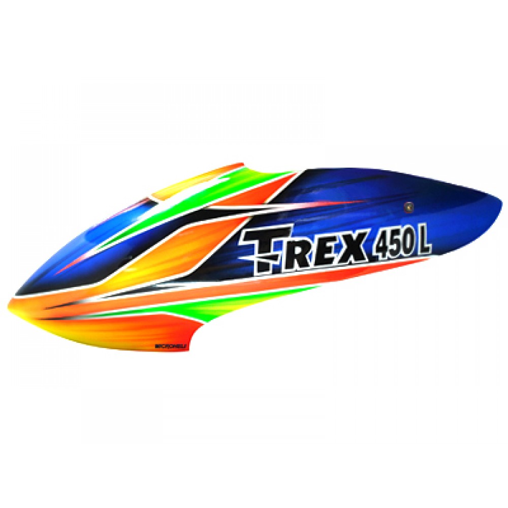 Airbrush Fiberglass Freestyle Canopy - T-REX 450L